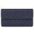 Louis Vuitton Monogram Mini Portefeuille International Wallet Dunkelblau
