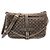 Borsa a spalla Louis Vuitton Monogram Mini Lin Saumur Marrone