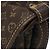 Borsa a spalla Louis Vuitton Monogram Mini Lin Saumur Marrone - vista 3