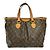 Borsa Louis Vuitton Palermo Monogram Canvas PM Marrone