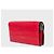 Alexander McQueen Rote Leder-Chain-Clutch mit Prägung - Gebraucht - Ansicht 2
