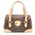 Bolso de Hombro Louis Vuitton Beverly GM Castaño Monograma