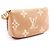 Borsa a tracolla Louis Vuitton Multi Pochette Accessoires Bicolor Beige - vista 2