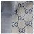 Sciarpa Gucci Monogramma GG Azzurro Blu Blu chiaro - vista 8