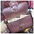 Fendi Baguette Tasche aus rosa Metallic-Leder Pink Metallisch - Ansicht 6