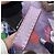 Fendi Baguette Tasche aus rosa Metallic-Leder Pink Metallisch - Ansicht 9