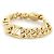 Bracciale con charm in oro Louis Vuitton D'oro