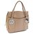 Borsa Chanel in pelle di vitello martellata beige