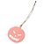 Hermès Hermes Petit H Jack-o'-lantern Pumpkin Charm Rosa Bianco