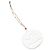 Hermès Hermes Petit H Jack-o'-lantern Pumpkin Charm Rosa Bianco - vista 2