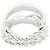 Hermès Hermes HERMES Boucles Sellier Inflexible Ring Silber - Ansicht 3