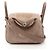Hermès Borsa a tracolla Hermes Lindy Mini Griscaille Beige