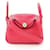 Hermès Borsa a tracolla Hermes Lindy Mini Rosa  - vista 1