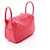 Hermès Borsa a tracolla Hermes Lindy Mini Rosa  - vista 2