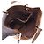 Borsa Tote Gucci GG Canvas Marrone Beige - vista 3