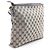 Borsa a tracolla Gucci Sherry Line GG Canvas Beige Blu navy - vista 2