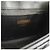 Moschino Borsa a tracolla in pelle trapuntata nera Logo M Nero - vista 3