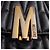 Moschino Borsa a tracolla in pelle trapuntata nera Logo M Nero - vista 7