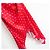 Haney Olivia Slip Dress Rot & Weiß mit Polka Dots - Ansicht 3