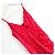 Haney Olivia Slip Dress Rot & Weiß mit Polka Dots - Ansicht 5