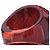Autre Marque Anello Serpente Lalique in Cristallo Rosso Rubino Gioiello Serpente Mib - vista 4