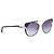 Gafas de Sol Cartier Metal Pearl Cat Eye Black Silver - vista 3
