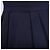Abito a trapezio plissé senza maniche blu navy Prada - vista 4