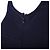 Abito a trapezio plissé senza maniche blu navy Prada - vista 6