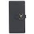 Louis Vuitton Taurillon Leder Geldbörse Schwarz