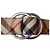 Burberry Haymarket Check Canvas Gürtel Beige - Ansicht 5