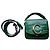 Chloé C Mini Borsa in Pelle Stampa Coccodrillo Verde
