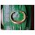 Chloé C Mini Borsa in Pelle Stampa Coccodrillo Verde - vista 7