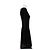 Red Valentino Robe noire fleurs ajourées sur le bas Black - view 3