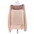 Dior Blusa in seta e paillettes dorate D'oro