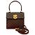 Céline Borsa 2way in pelle Macadam e PVC Celine Marrone