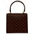 Céline Borsa 2way in pelle Macadam e PVC Celine Marrone - vista 4