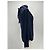 Autre Marque Chemisier en satin bleu marine ATTIRE Taille 36 - vue 4