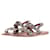 Autre Marque Sandalen mit Python-Print Grau  - Ansicht 1