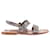 Autre Marque Sandalen mit Python-Print Grau  - Ansicht 2