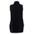 Autre Marque Ärmelloser Rollkragenpullover marineblau - Ansicht 2