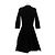 Alaïa Schwarzes Viscose Kleid - Ansicht 2