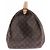Louis Vuitton Borsa shopper "Keepall 60" in tela marrone - vista 4