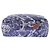 Hermès Travel cube blu navy con motivi in seta - vista 2
