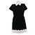 Red Valentino Abito nero a pois bianchi