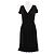 Dior Schwarzes Kleid aus Viscose Größe 38