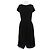 Dior Schwarzes Kleid aus Viscose Größe 38 - Ansicht 2