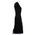 Dior Schwarzes Kleid aus Viscose Größe 38 - Ansicht 4