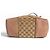 Borsa a mano Gucci in tela monogram GG e pelle Marrone - vista 8