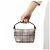 Burberry Haymarket Check Mini Borsa Nero Beige - vista 6