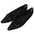 Prada Ballerine Punta in Camoscio Nero